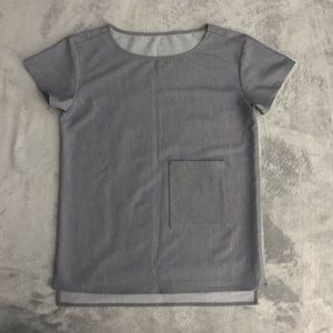 Figs Scrub top - RARE SAMPLE SALE TOP - Graphite